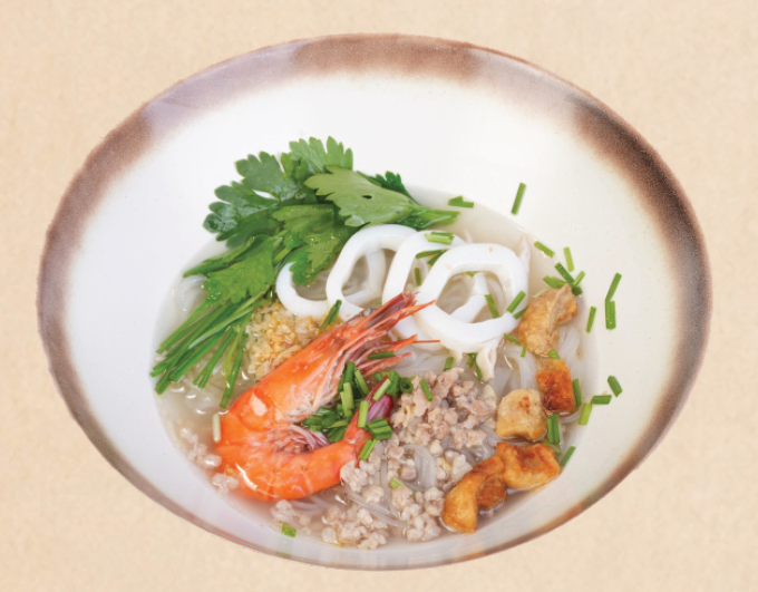 Hủ tiếu tôm mực