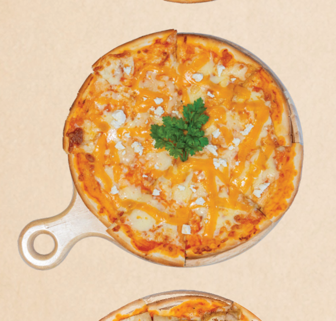 Pizza tươi bốn loại phô mai