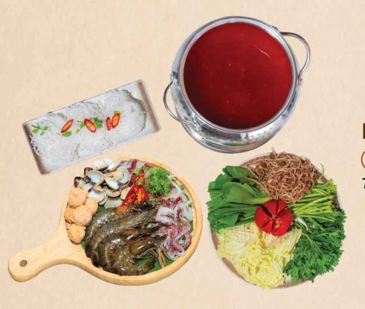 Lẩu hải sản Tom Yum kiểu Thái