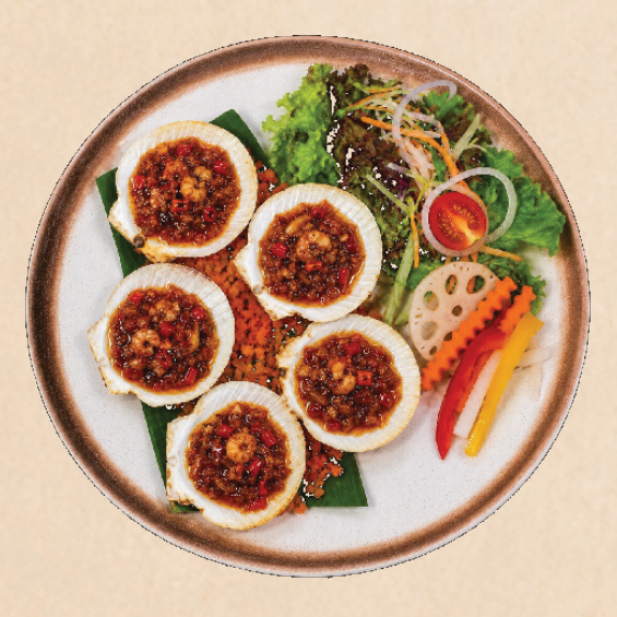 Sò điệp sốt XO